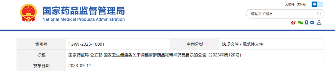 依托咪酯列入第二类精神药品目录！依托咪酯检测，势在必行